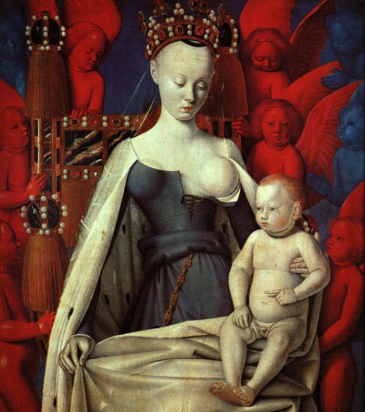 Jean Fouquet The Melun Diptych